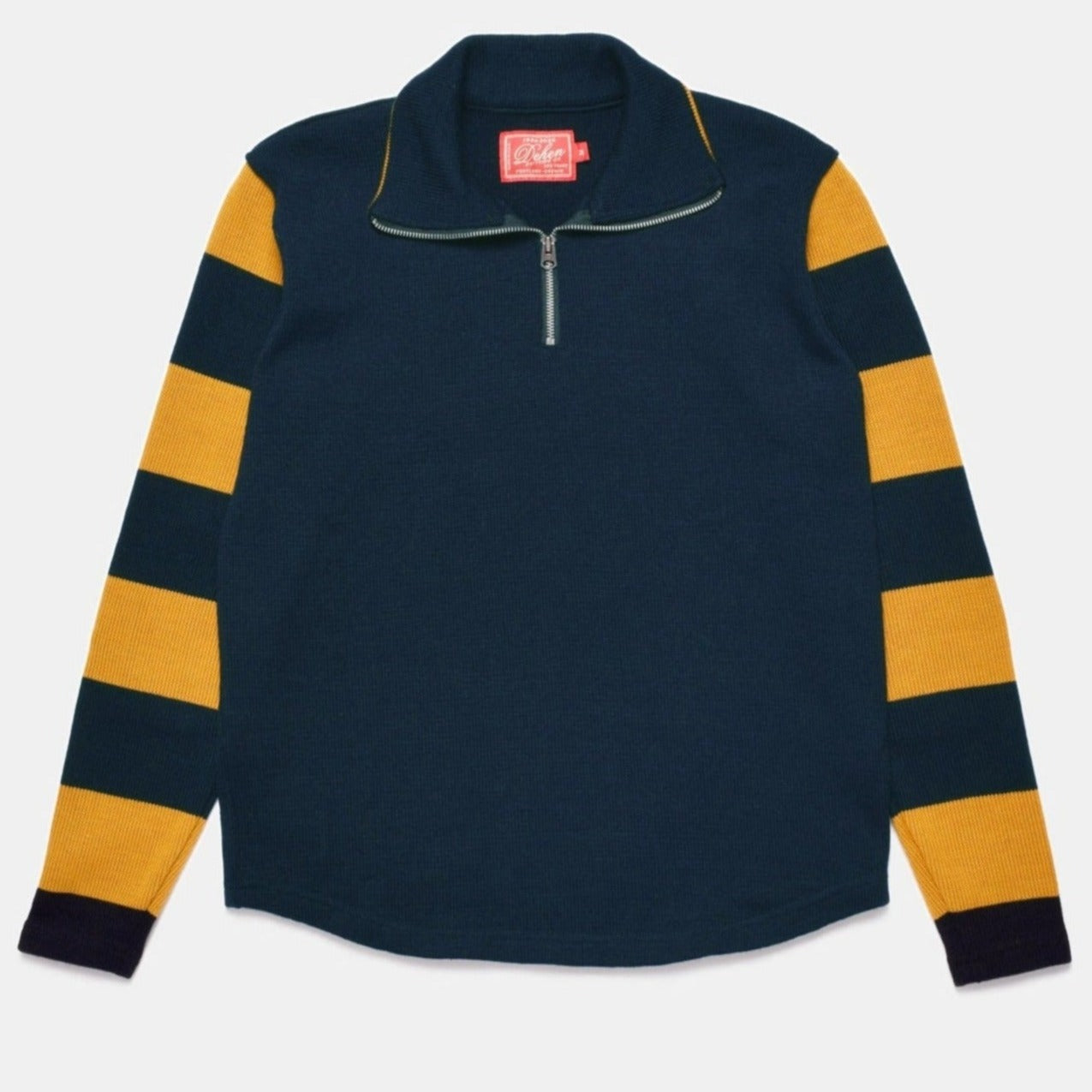 Dehen 1/4 Zip Moto Jersey - Blue | Revival Cycles