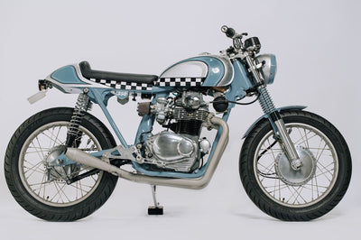 David & Sonya Lloyd's 1968 Honda CB350 "68"