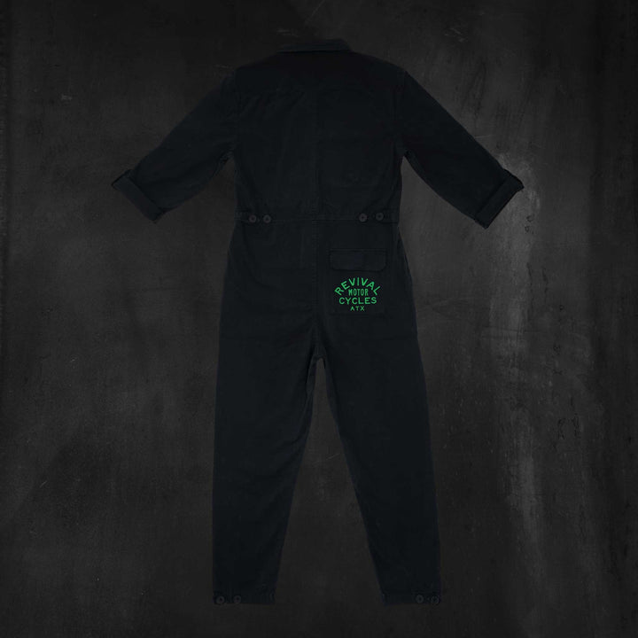 Revival X Austin FC Jumpsuit -Black | Revival – Revival Cycles