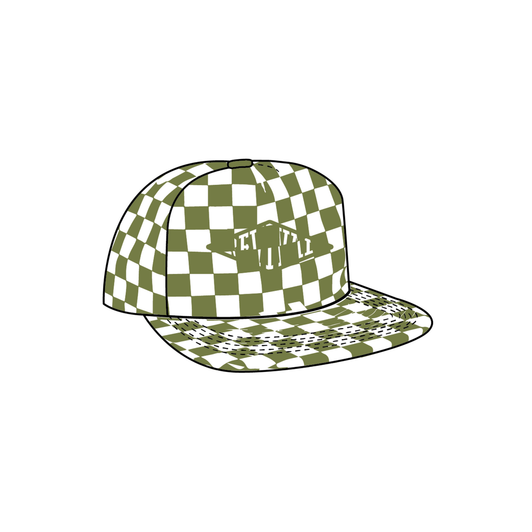 Checkerboard vans hat sales