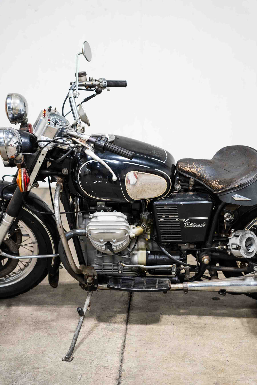 Moto Guzzi Police Special Belgrade June 11 1974 Moto Guzzi Stock