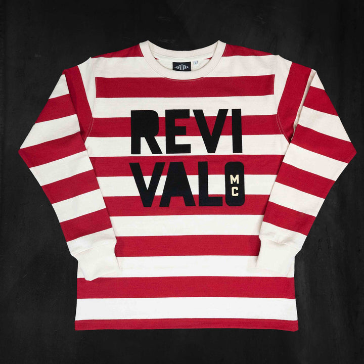 Revival MC Rugby Shirt - Red | Revival Cycles