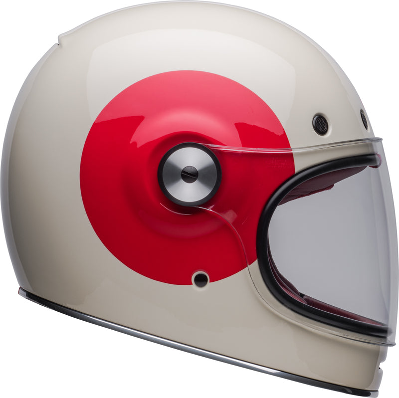 Bell Bullitt TT Helmet - Gloss Vintage White / Oxblood