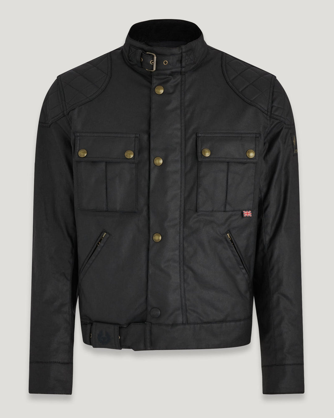 Belstaff オイルドジャケット ブラック 90年代 90s ベルスタッフ 黒 ブラック オイルドコットン