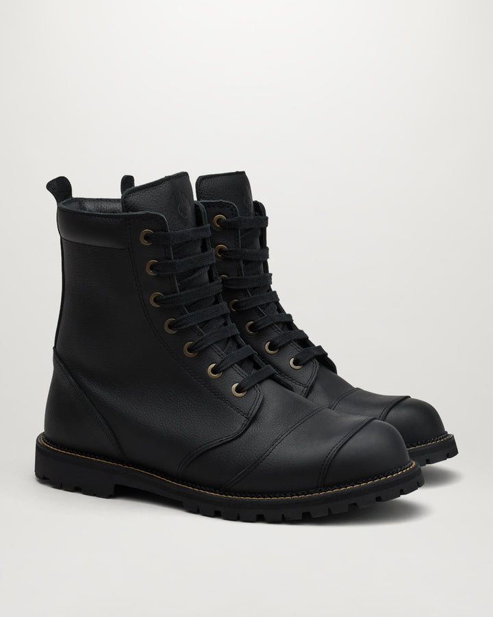 Belstaff Resolve Boot Black Revival Cycles