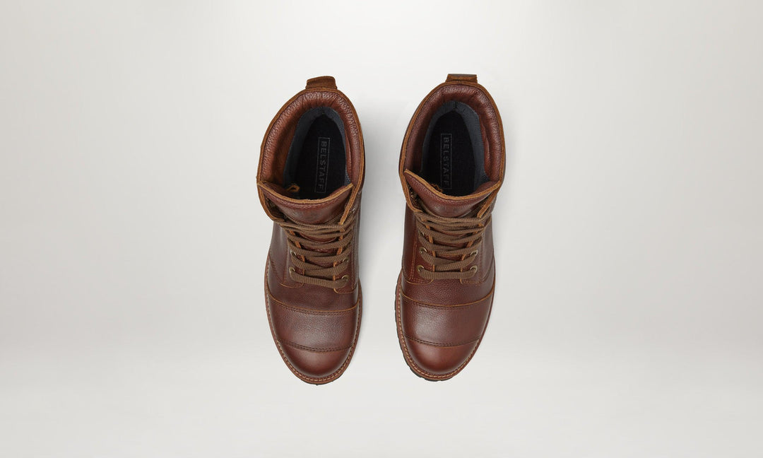 Belstaff Resolve Boot - Brown | Revival Cycles display picture 3