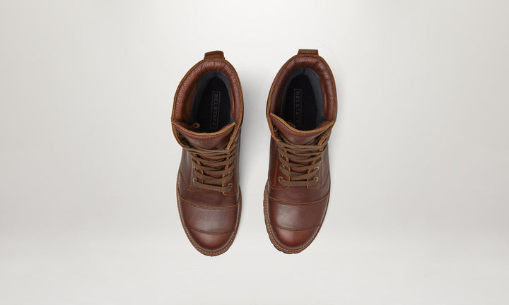 Belstaff Resolve Boot - Brown | Revival Cycles display picture 1