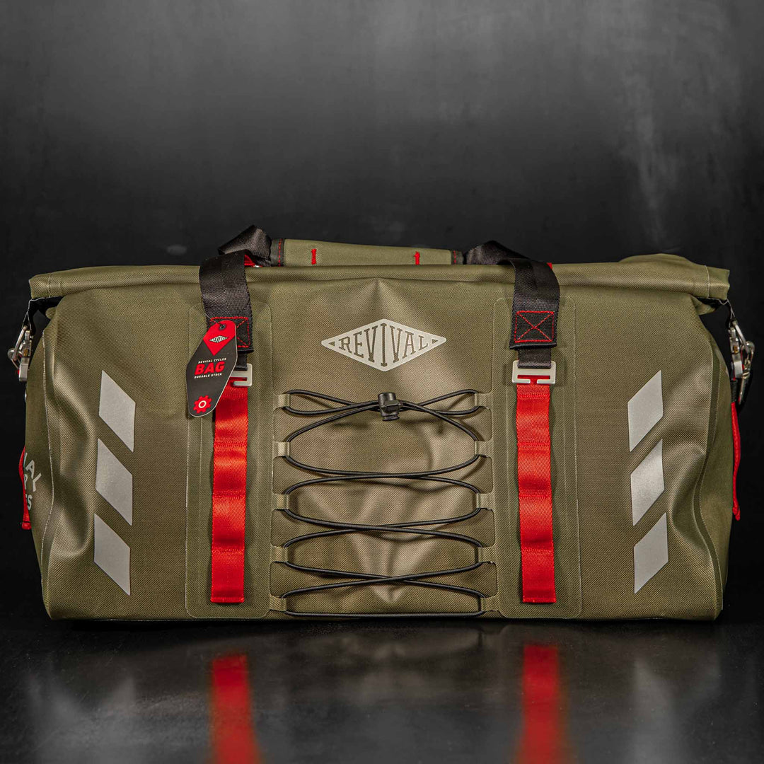 Revival Dirt Bag Rolltop Duffel (60 L) - Green | Revival – Revival