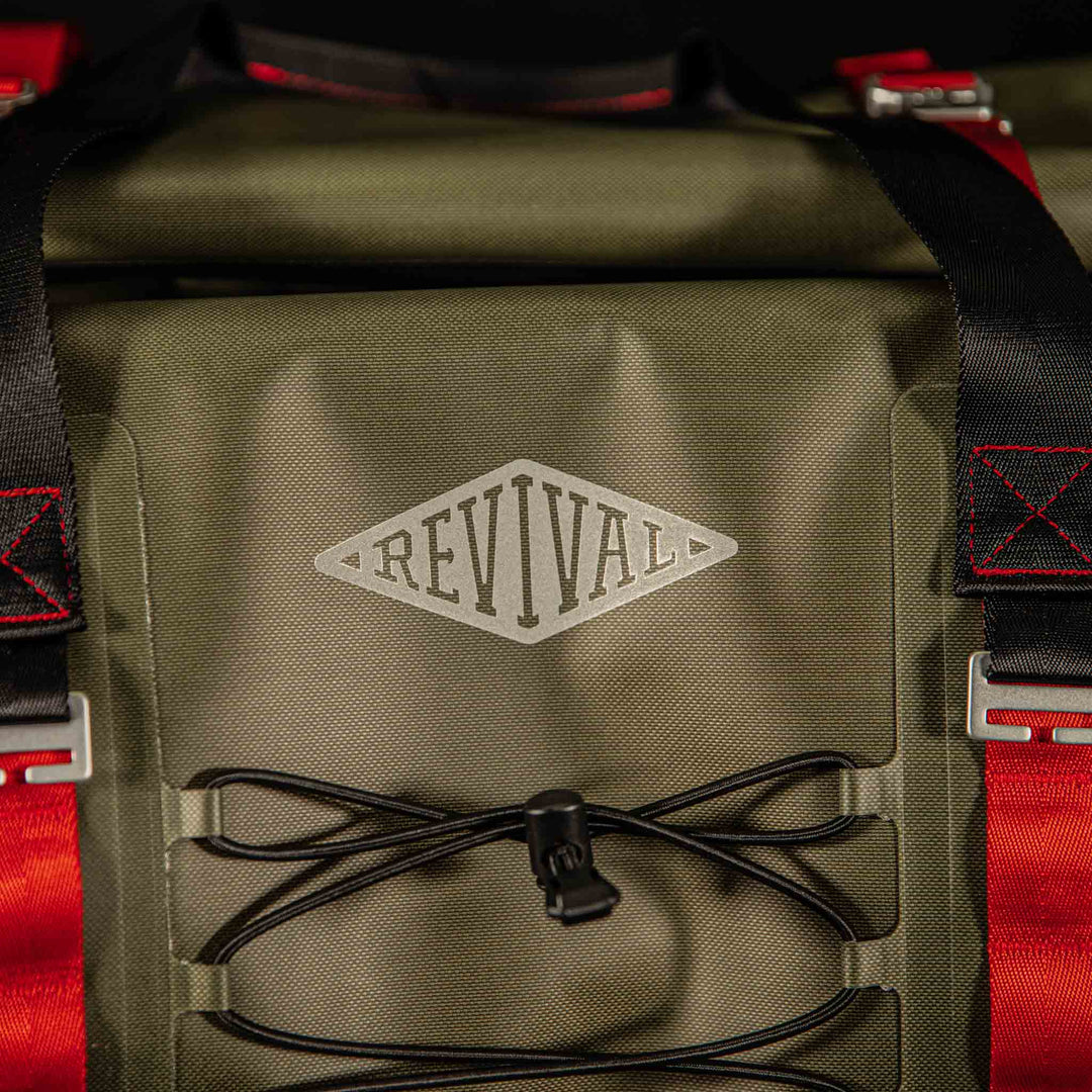 Revival Dirt Bag Rolltop Duffel (60 L) - Green | Revival – Revival
