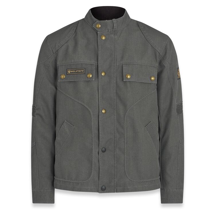 Belstaff Johnsons Waxed Cotton Jacket Grey